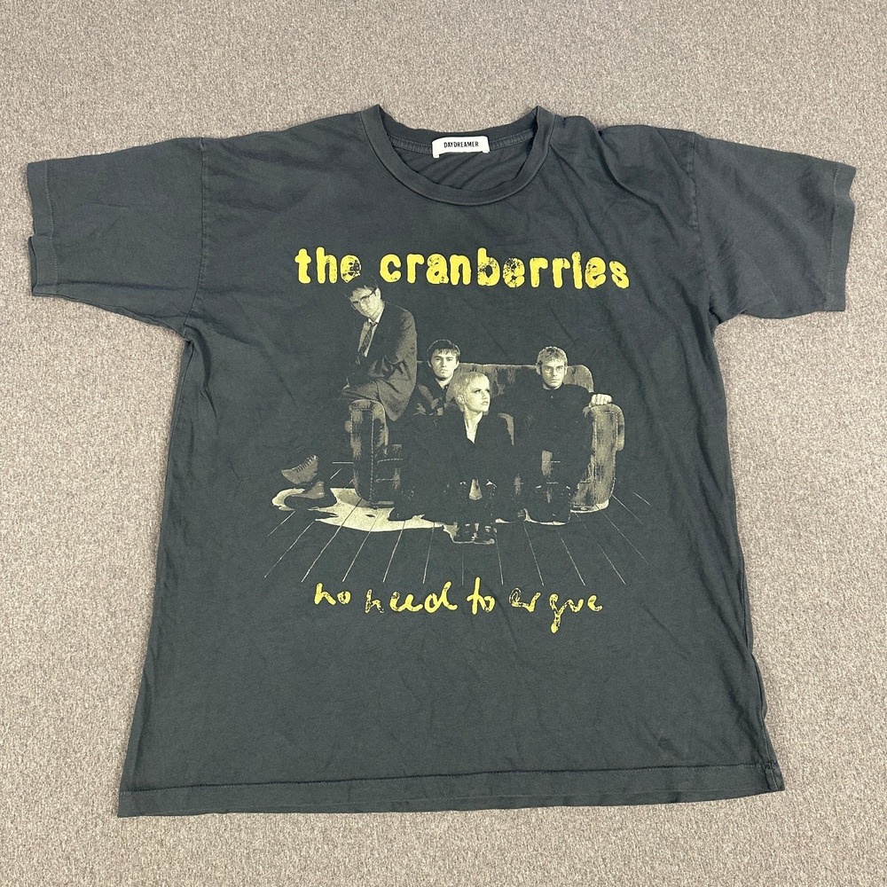 Daydreamer The Cranberries No Need To Argue Band Tee XS Faded Black Graphic